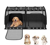 Grande Caisse de Transport Auto Pliable pour 2 Chats | Caisse de transport auto pliable, lavable, pour petits chiens, chats, banquette arrière & maison