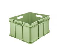 Grande Caisse empilable en plastique 54 litres - Vert