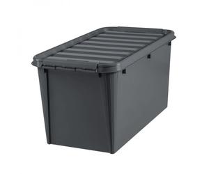 Grande Caisse plastique avec couvercle 70 litres