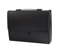 Grande capacité 26 poches pour dossiers de bureau, organiseur de documents de bureau, boîte de rangement multi-grille avec poignée de transport