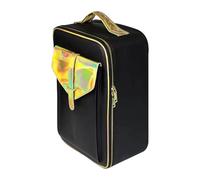 Grande capacité en cuir synthétique pour outils de coiffure - Étui de transport pour salon essentiel et voyage - Organisateurs professionnels en cuir synthétique