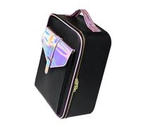Grande capacité en cuir synthétique pour outils de coiffure - Étui de transport pour salon essentiel et voyage - Organisateurs professionnels en cuir synthétique