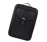 Grande capacité en cuir synthétique pour outils de coiffure - Étui de transport pour salon essentiel et voyage - Organisateurs professionnels en cuir synthétique