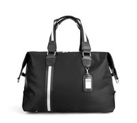 Grande Capacité Hommes Sac De Voyage Femmes Étanche Nylon Bagage À Main Multifonction Duffle Sacs Emballage Cubes pour W nd Travel Gym(L Black Travel Bag)
