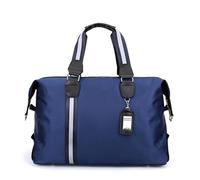Grande Capacité Hommes Sac De Voyage Femmes Étanche Nylon Bagage À Main Multifonction Duffle Sacs Emballage Cubes pour W nd Travel Gym(M Blue Travel Bag)