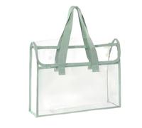 Grande Capacité Portable Transparent Imperméable Pochette de Rangement de Fichiers Extensible Sac de Rangement de Fichiers PVC Auto-adhésif pour Bureau/Entreprise/École
