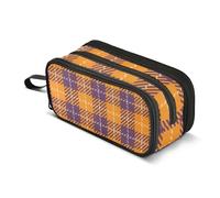 Grande Capacité Porte-Crayons Cas Enfants Étui pour Enfants Cas Pour Crayons avec Poignée pour École Supply Buffalo Plaid