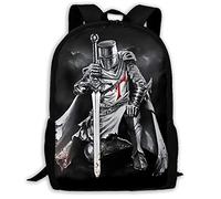 Grande Capacité Sacs De Voyage Chevalier Templier Cartable Scolaire Utilisation Quotidienne Sac À Dos Scolaire pour Usage Quotidien, Scolaires, Voyage, 42X32X14Cm