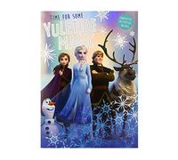 Grande carte d'activités de Noël Motif La Reine des Neiges II