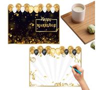 Grande carte d'anniversaire, de fête avec enveloppe, cartes de vœux surdimensionnées, pour hommes, fêtes, événements, réunions de famille, réunions d'amis, comme accessoire photo et pour conserver des