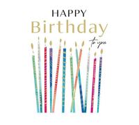 Grande carte d'anniversaire « Happy Birthday to You » - Format A4 Regal Publishing