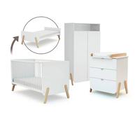 Grande chambre pirate 3 tiroirs blanc