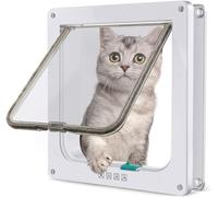 Grande chatière (taille extérieure : 38 x 24,8 cm), chatière pour fenêtre XL, blanc