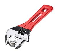Grande clé d'ouverture - Spaner en acier, poignée confortable | Clé réglable à large bouche pour le travail du pipeline, kit d'outils domestique durable, accessoire de matériel professionnel