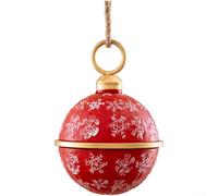 Grande cloche décorative en fer à accrocher dans les configurations de décoration de Noël, adaptée pour les fenêtres et les fêtes multi-scènes (10ème)