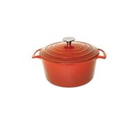 Grande cocotte ronde orange 4l