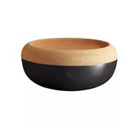 Grande coupe Conservation Fruits et Légumes céramique et Liège Emile Henry Truffe