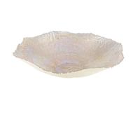 Grande coupe corolle lustrée ambre