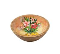 Grande coupelle en bois ronde Ananas - Allen Designs