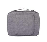 Grande Couverture Biblique - Housse En Polyester De 11,02 Pouces, Support De Livre Pour Sac D'église Étanche, Étui De Transport À Poches Multiples | Prière Du Dimanche Matin, Groupe D'étude Des Écritu