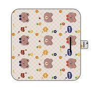 Grande couverture de pique-nique | Couverture de parc, imperméable et lavable à motif animal pour vacances, voyage, bronzage, salon, concert, arrière-cour 150 x 200 cm