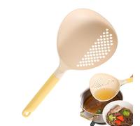 Grande cuillère de cuisine perforée résistante à la chaleur avec trous pour égoutter les pâtes, les pâtes, les boulettes, les fruits, les légumes, la soupe, la maison, l'appartement