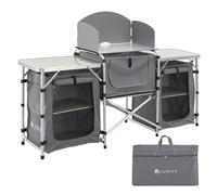 Grande cuisine de camping pliable Garda Gris