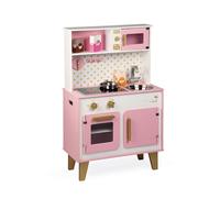 Grande cuisine en bois candy chic rose / blanc TU