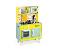 Grande cuisine en bois happy days bleu / jaune TU