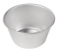 Vogue Vasqueà pudding en aluminium 340 ml pour salle de bain et comptoir 11 x 5 cm