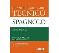 Grande Dizionario Tecnico Spagnolo Aa Vv (Auteur)