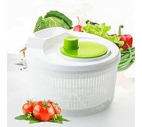 Grande essoreuse à salade, séchoir à feuilles, laitue, légumes, vinaigrette, herbes, eau et passoire, déshydrateur multifonctionnel pour égoutter les légumes à feuilles
