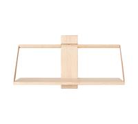 Grande Étagère Murale en Bois Chêne