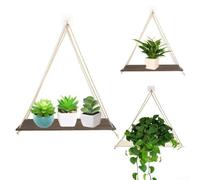 Grande étagère murale en bois, étagère flottante pour salon, plateau mural fixe pour organisation et décoration de la maison (grand)
