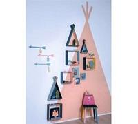 Grande étagère tipi à décorer 45 cm Beige