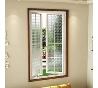 Grande Fenêtre De Sous-sol Coulissante Horizontale, Petite Fenêtre Domestique Verrouillable, Oscillo-battant Vantail, Pour Sous-sol, Salle De(White,40 * 40cm/15.7 * 15.7in)