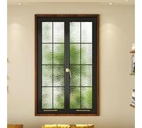 Grande Fenêtre De Sous-sol Coulissante Horizontale, Petite Fenêtre Domestique Verrouillable, Oscillo-battant Vantail, Pour Sous-sol, Salle De(Black,30 * 90cm/11.8 * 35.4in)