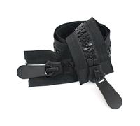 Grande fermeture éclair en résine, Double curseur, extrémité ouverte, pour veste de couture, tente, accessoires de couture, 20#, Noir, 110cm