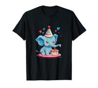 Grande fête amusante avec cette jolie tenue d'anniversaire éléphant T-Shirt