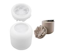 Grande fleur en résine de silicone robuste pour castes époxy, bijoux, plats, bocaux, fournitures artisanales, projets