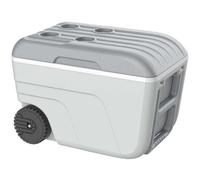 Grande Glacière mobile avec roulettes 52 litres EDA - Gris