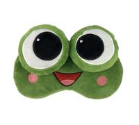 Grande grenouille endormie 3D avec visage de grenouille en fourrure - Cadeau de voyage amusant pour enfants, hommes et femmes
