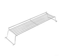 Grande grille pour réchauffer la surface de cuisson pour plusieurs plats | Ajustement personnalisé pour Weber for Spirit 2, installation facile à clipser, support stable, améliore l'espace de cuisson
