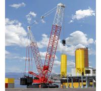 Grande grue Liebherr à chenille -HO-1/87-KIBRI 13013