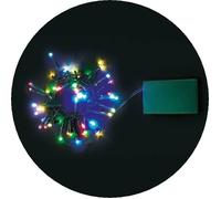 Grande Guirlande 48 Leds multicolores 8 fonctions à piles 3m50 int./ext.