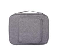 Grande housse de bible - 28 x 22 x 6 cm - Étui de transport étanche pour livres | Organiseur de bible de voyage avec poignée pour un transport facile pour ranger stylos, signets, tablettes, cadeau