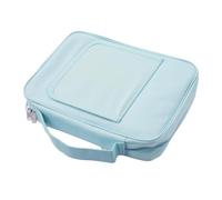 Grande housse de bible - 28 x 22 x 6 cm - Étui de transport étanche pour livres | Organiseur de bible de voyage avec poignée pour un transport facile pour ranger stylos, signets, tablettes, cadeau