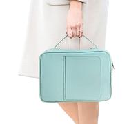 Grande housse de Bible - Grande housse de Bible avec support de livre - Étui de protection avec support de livre - Grand étui de transport de la Bible avec poches étanches avec support