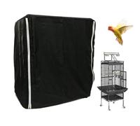 Grande Housse de Cage à Oiseaux,Housse Grand Format Anti Vent Et Anti Lumière - Protection pour Cage d'Oiseau de Compagnie et Perroquet,pour Canari, Perruche, Perruche Ondulée Et Pinson