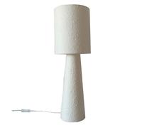 Grande lampe en papier maché Blanc 62 cm